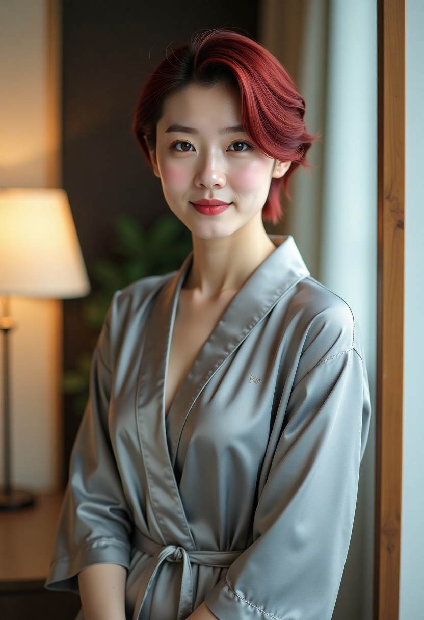 美月与莲在旧宅书房整理父亲遗留的账册